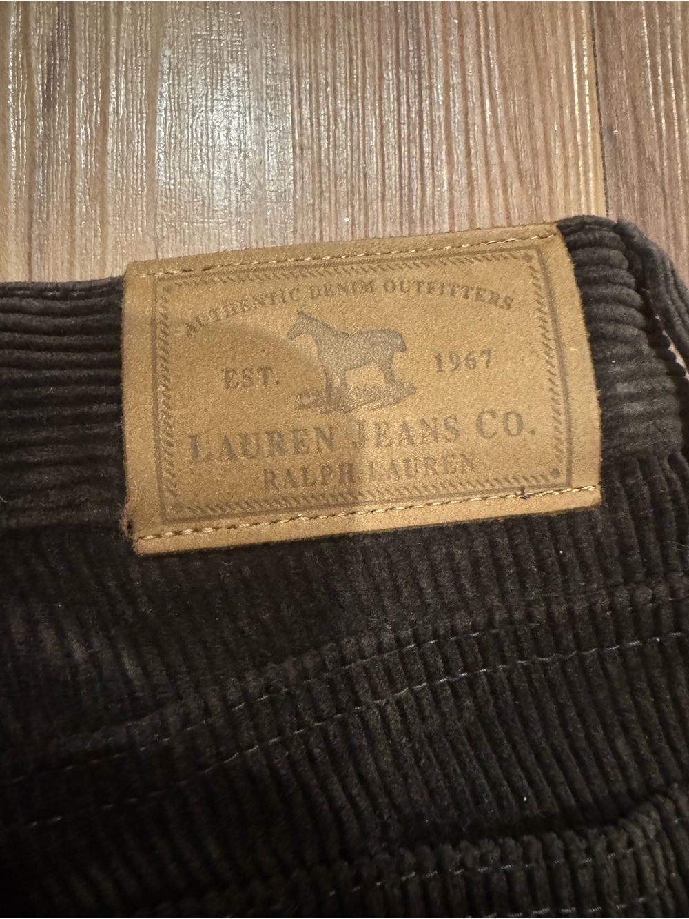 Ralph Lauren Men’s Dark Brown Corduroy Pants